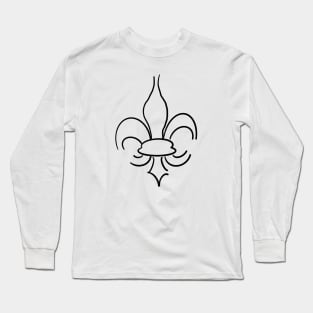 Fleur de Lis Long Sleeve T-Shirt